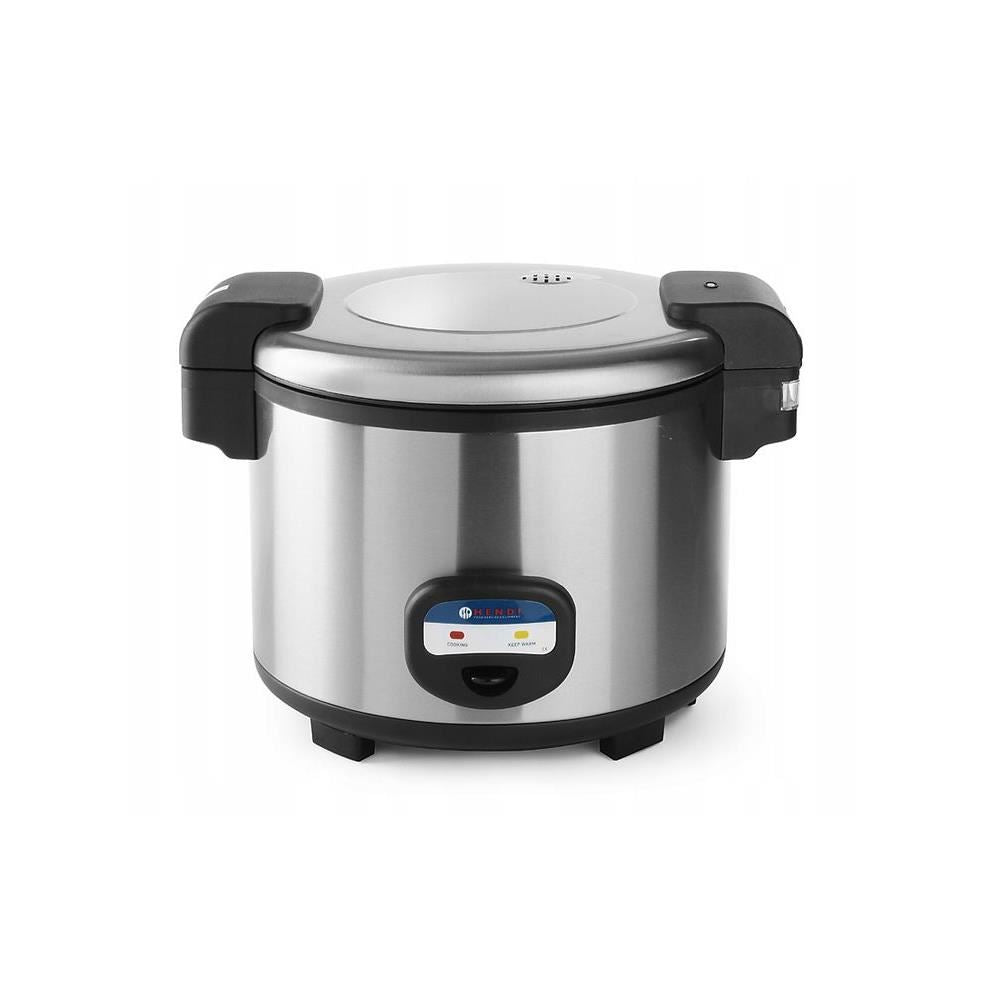 Fierbator & incalzitor Hendi pt. orez, 5.4 lt, 455x455x(H)380 mm, 1950 W, 230 V