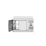Masa rece cu 2 usi profesionala, inox, ARKTIC by Hendi Profi Line, interval temperatura -2/+8 gr C, 250W, 136x70x(H)85 cm