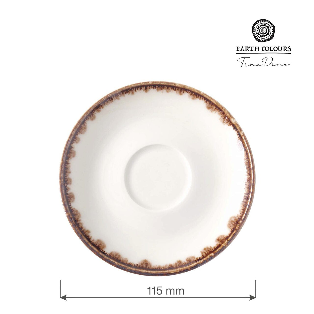 Farfurie espresso Vanilla, 115 mm Fine Dine