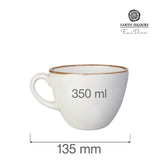 Ceasca de capuccino Vanilla, 350 ml Fine Dine