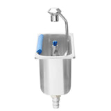 Sistem de spalare HENDI pentru accesorii preparare inghetata, Stöckel, 270x110x(H)115 mm