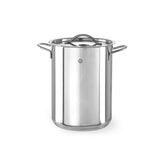 Set oala capac si cos pentru gatire la abur, otel inoxidabil 18/0 Hendi, ø160x(H)280 mm