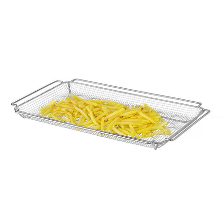 Coș pentru coacere cartofi prăjiți, ondulat CONVECTOMAT FRY, HENDI, GN 1/1, 530x325x(H)40mm
