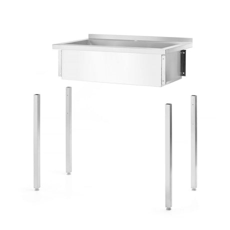 Spalator cu o singura cuva Budget Line 1000x600x850 mm
