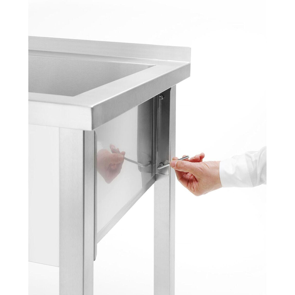 Spalator cu o singura cuva Budget Line 800x600x850 mm