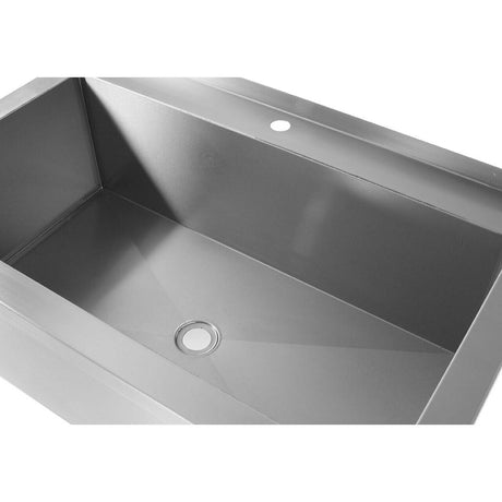 Spalator cu o cuva mare - sudata  Profi Line,  800x700x850 mm