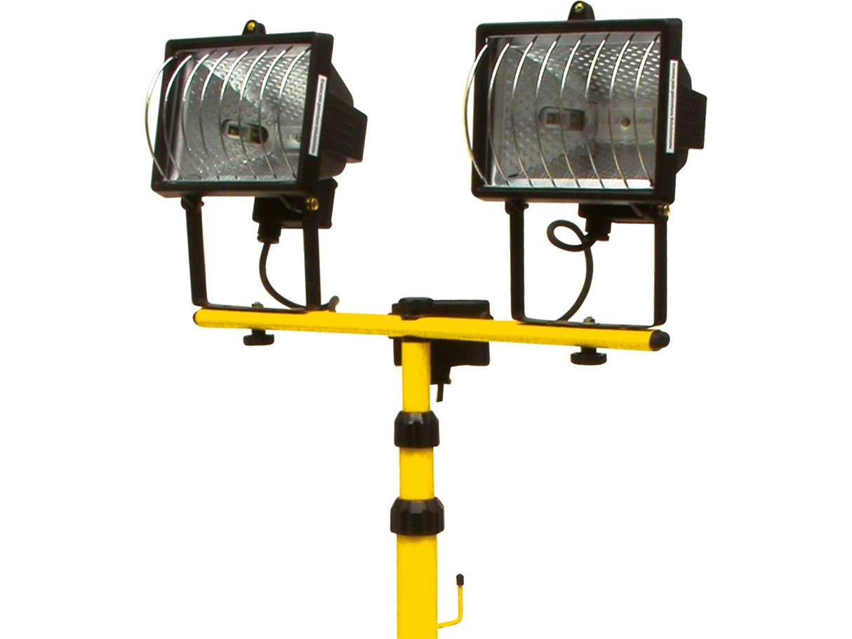 LAMPA HALOGEN 2 VOREL 82787 SPOTURI 500W, CU SUPORT