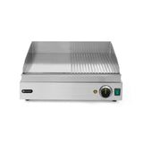Gratar Profi Line 1/2 neted, 1/2 striat, 230V/2400W, 550x380x(H)240 mm