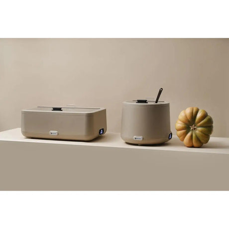 Fierbator pentru supa UNIQ, HENDI, 8L, Bej, 220-240V/500W, ø365x(H)325mm