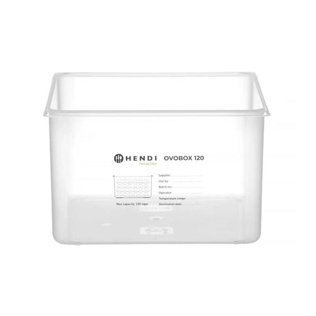 OVOBOX 120 HENDI - recipient oua GN2/3 + 8 tavi pentru oua, 18L, 355x325x(H)200mm