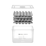 Set 4 tavi oua pentru OVOBOX 120, HENDI, 291x288x(H)41mm
