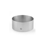 Inel Hendi, otel inoxidabil, pentru conturare prajituri si mancaruri 100x(H)45 mm, potrivit pentru presa cod Hendi 512210