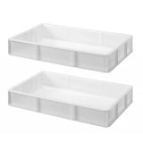 Cutie pentru aluat de pizza GN1/1, HENDI, GN 1/1, alb, 530x325x(H)90mm