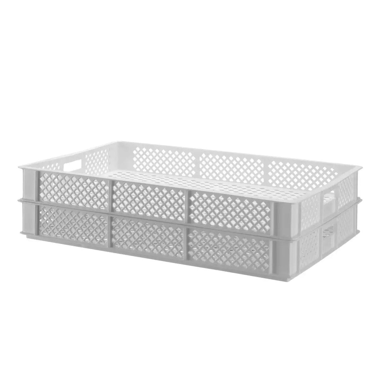 Cutie de uscare paste proaspete, alba, 600x400x70 mm, 14 L