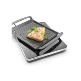 Plita cu inductie profesionala, Hendi, model 2000W, control digital, corp inox, 296x370x(H)42mm