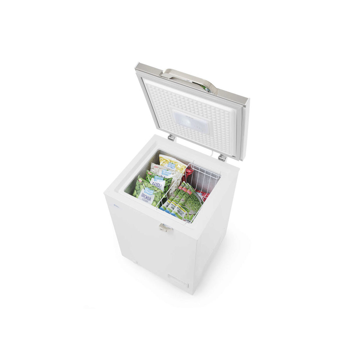 Lada frigorifica profesionala 93 L, interval racire -26 / -18 C, ARKTIC by Hendi, 65 W, corp aluminiu cu izolatie spuma de 70 mm, clasa energetica F, 574x608x845 mm, Clasa energetica F