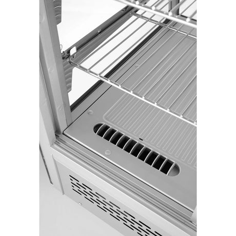 Vitrina rece de prezentare, 160 lt, interval temperatura 2-6 gr C, 160 W, ARKTIC by Hendi, 850x568x(H)686 mm, Clasa energetica B