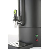 Percolator pentru bauturi fierbinti 7 litri, inox, negru mat, 1650 W, Concept Line Hendi, 307x330x(h)450 mm