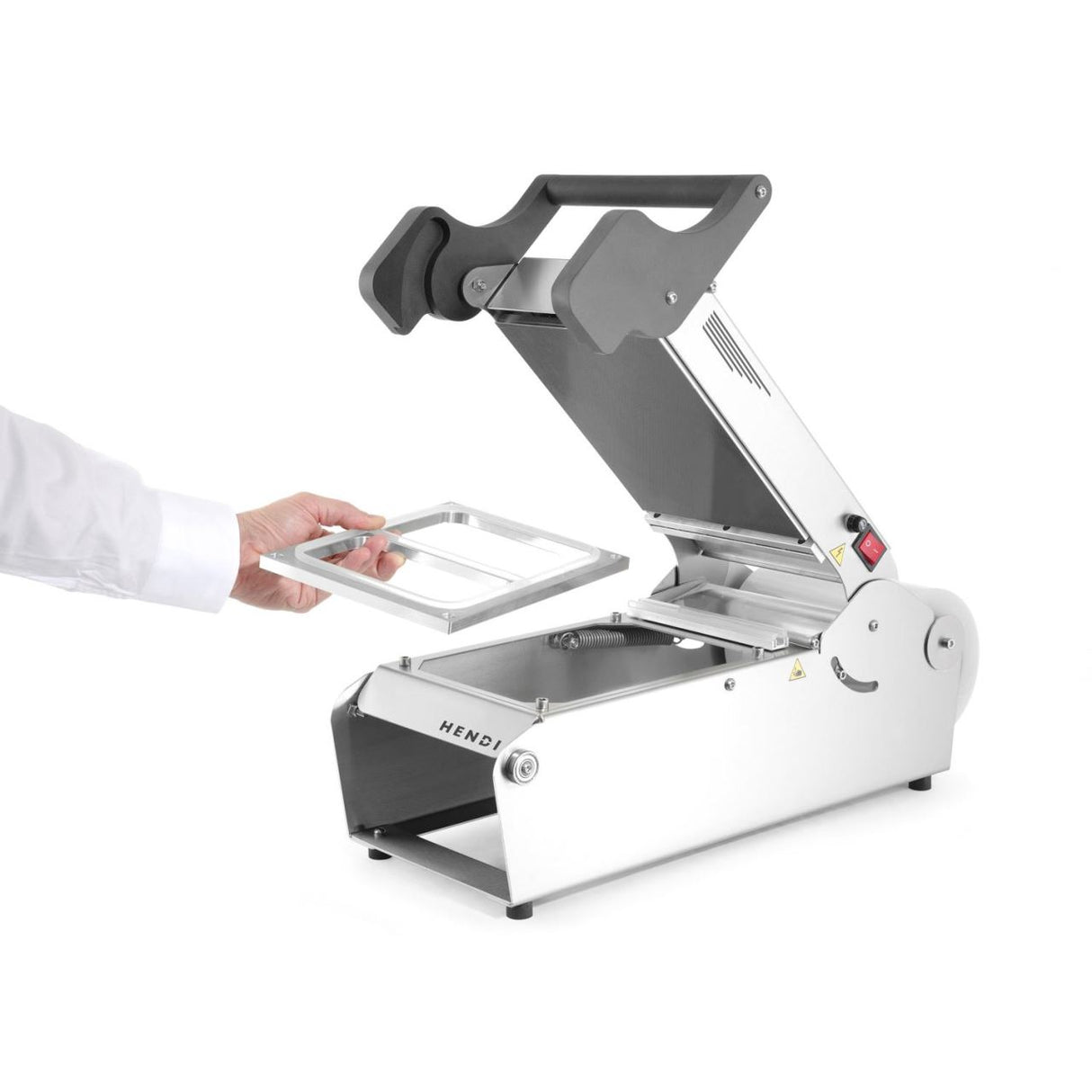 Aparat de sigilat tavi, 247x637x(H)258 mm, 700 W, Hendi