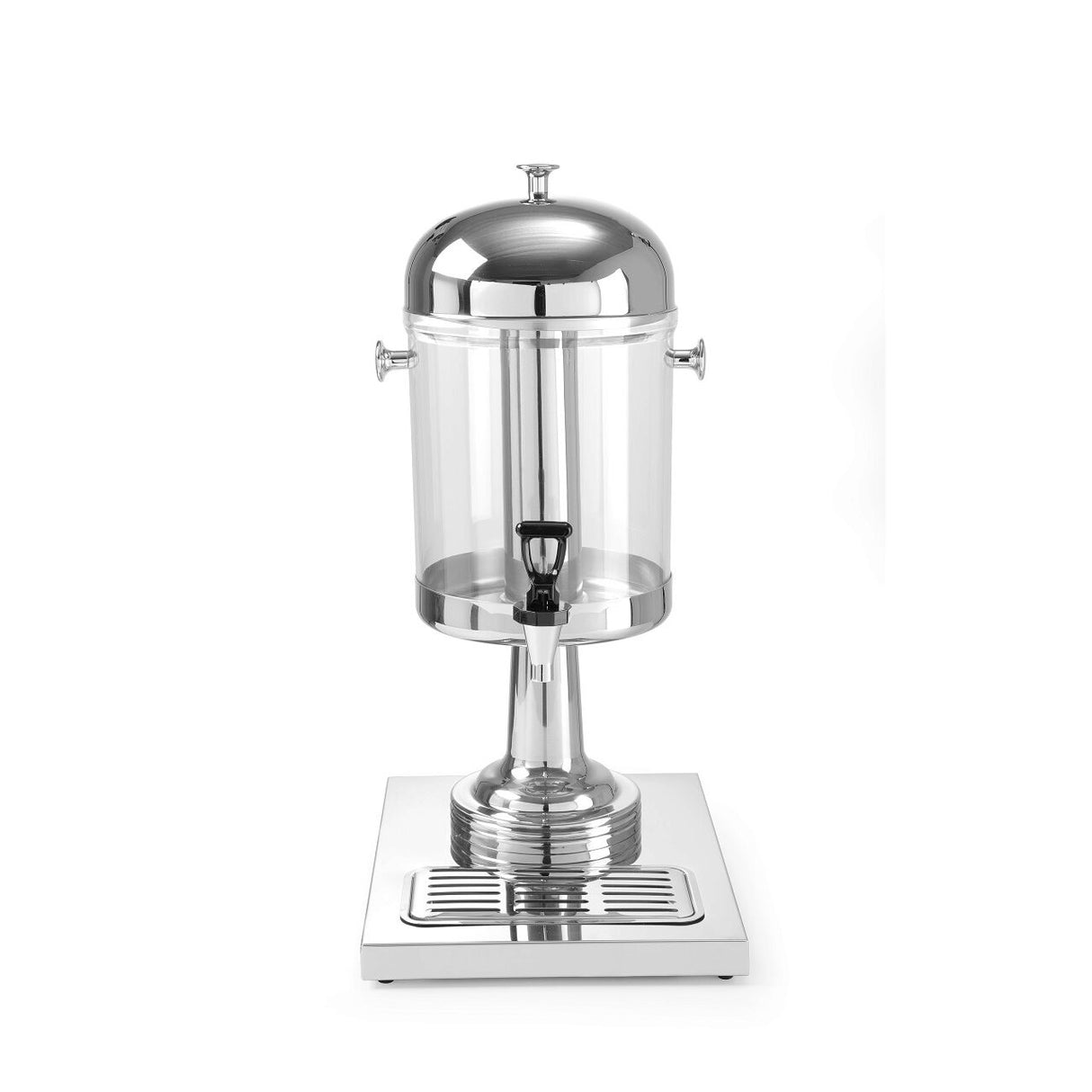 Dispenser suc 8 lt, suport inox, container din policarbonat, Hendi, robinet antipicurare, 260x360x(h)560 mm