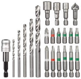 Set burghie si biti 22 piese S-Box Einhell