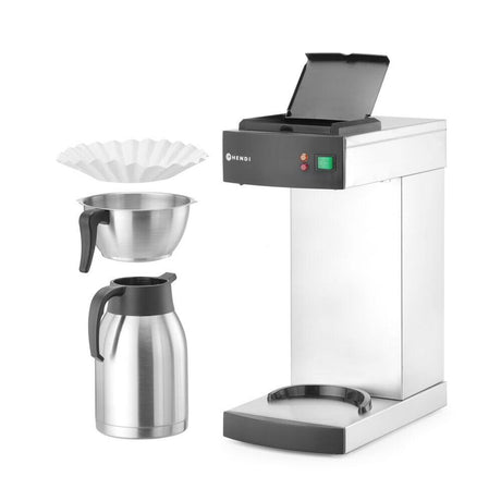 Aparat cafea Hendi, termos 2L inclus, 1400w