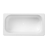 Tava gastronom din policarbonat alb, HENDI, GN 1/3,  5.7 L, alb, 325x176x(H)150mm