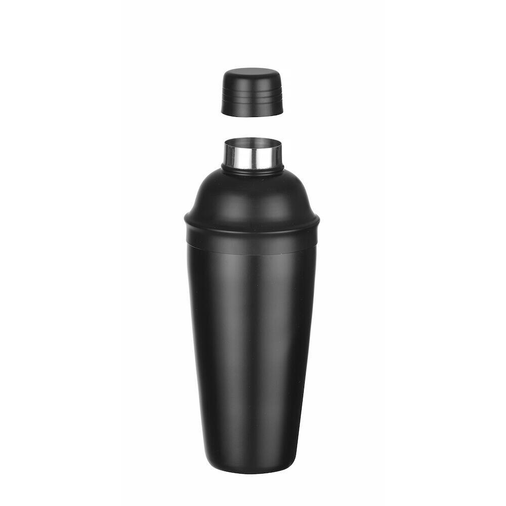 Shaker Cobbler 3 parti, Bar up, Negru, ø85x(H)240mm