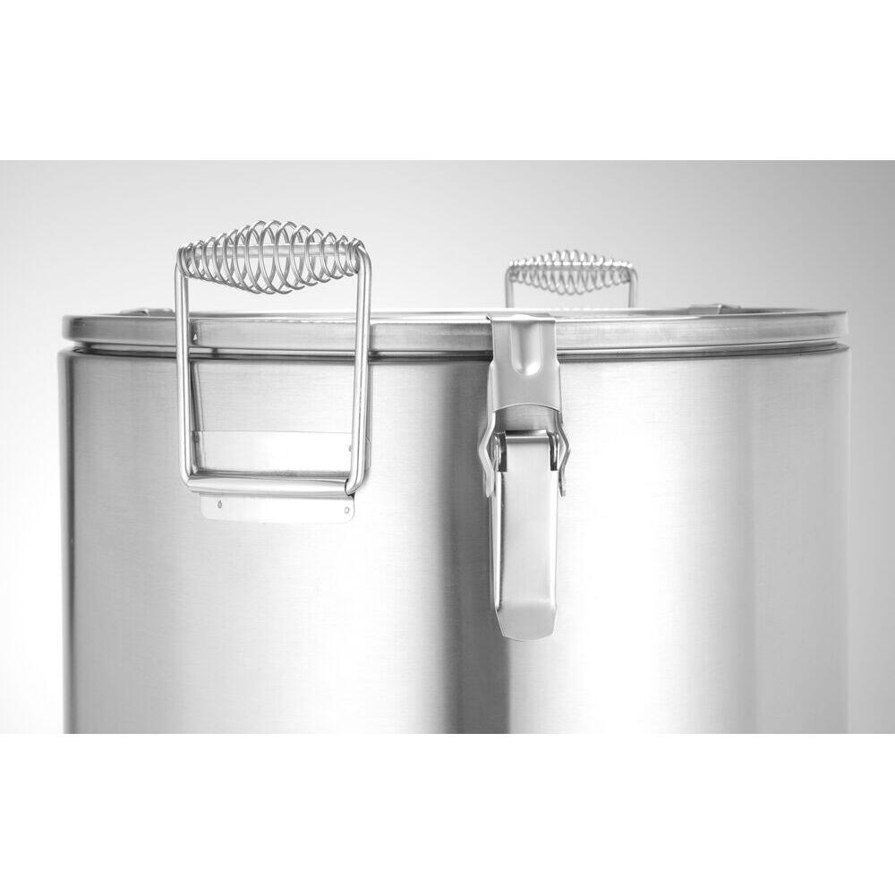Container transport alimente,22L, inox, HENDI Smart, Ø330x(H)360mm