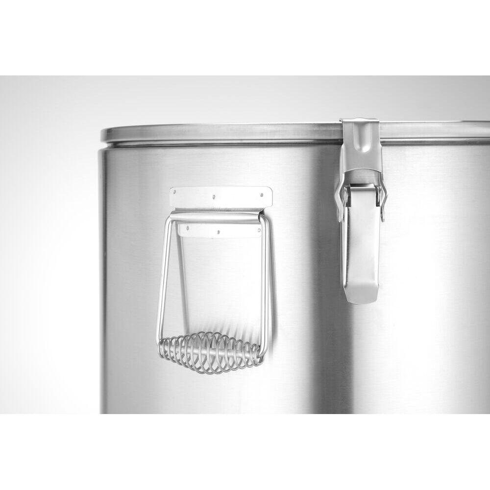 Container transport alimente,22L, inox, HENDI Smart, Ø330x(H)360mm
