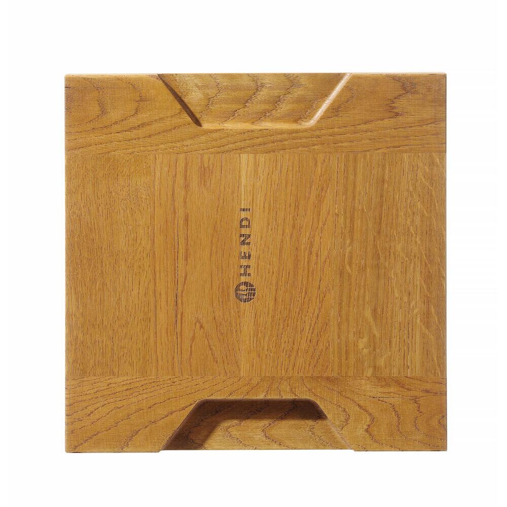Platou de servire din stejar, HENDI, 270x270x(H)20mm