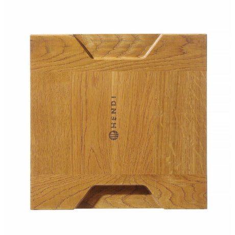 Platou de servire din stejar, HENDI, 270x270x(H)20mm