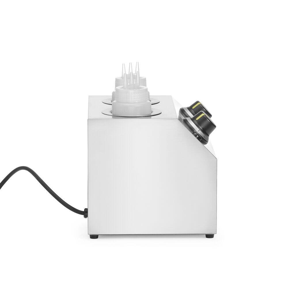 Incalzitor de ciocolata dublu 2x 650 ml , 30-85c, 230V 400W 270x223x(h)282