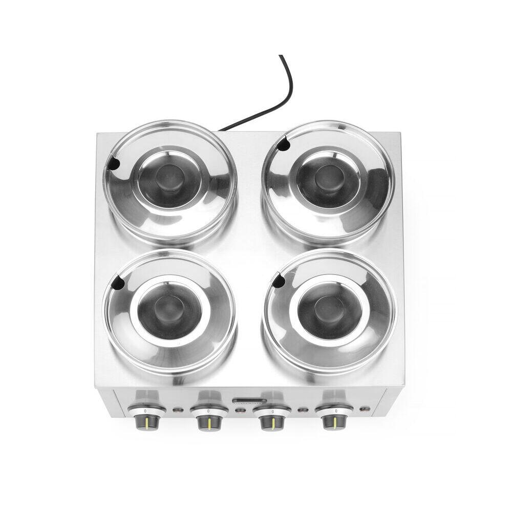 Termosistem Quad 4 x 4 l, Hendi, 16 l, 220-240V/800W, 506x509x(H)298mm