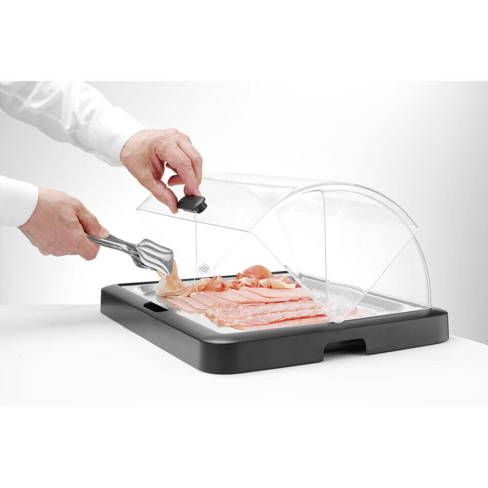 Racitor display Roll top, Duo UNIQ cu 2 elemente de racire