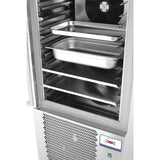 Abatitor/ Blastchiller Hendi, 7 x GN 1/1 sau 7 x 600x400 mm, 230 V, 1490 W, 750x740x(H)1290 mm