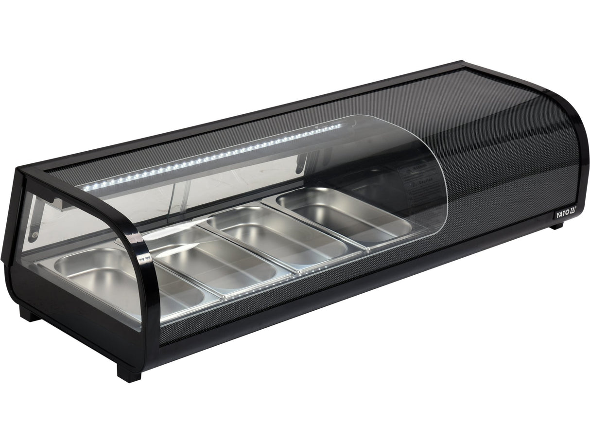 VITRINA FIRGORIFICA 4X1/3GN, YATO YG-05000 117,7X42X26,5CM