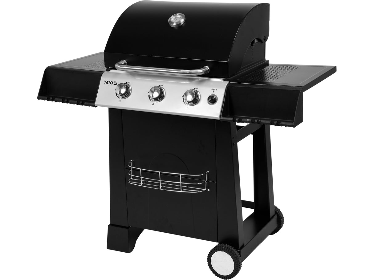 GRATAR PE GAZ, YATO YG-20001 3 ARZATOARE, 9KW