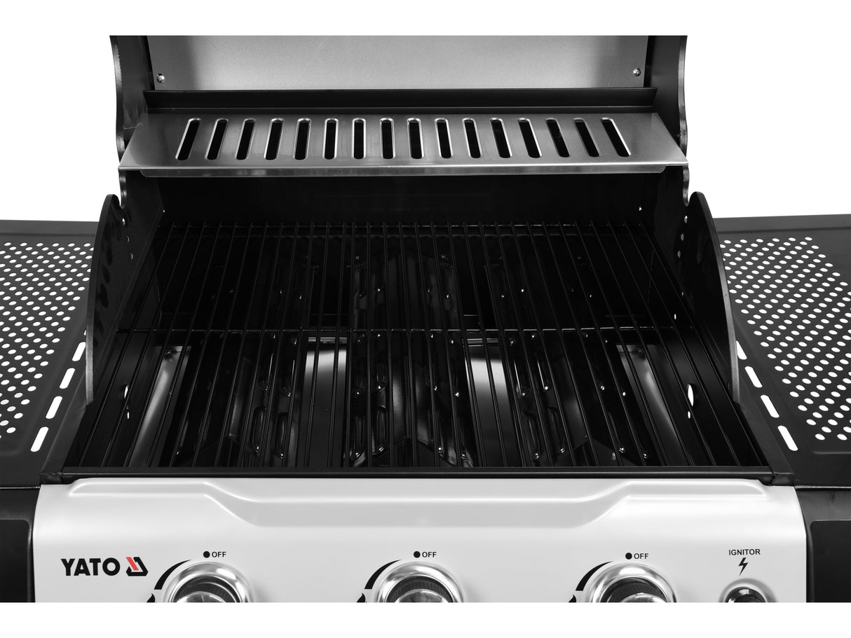 GRATAR PE GAZ, YATO YG-20001 3 ARZATOARE, 9KW