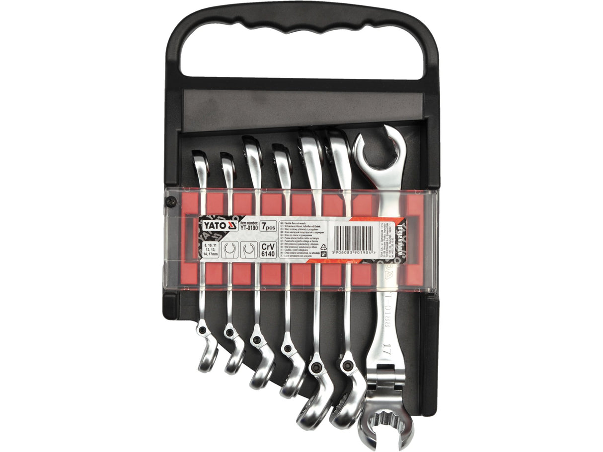SET CHEI INELARE YATO YT-0190 CU ARTICULATIE 8-17MM