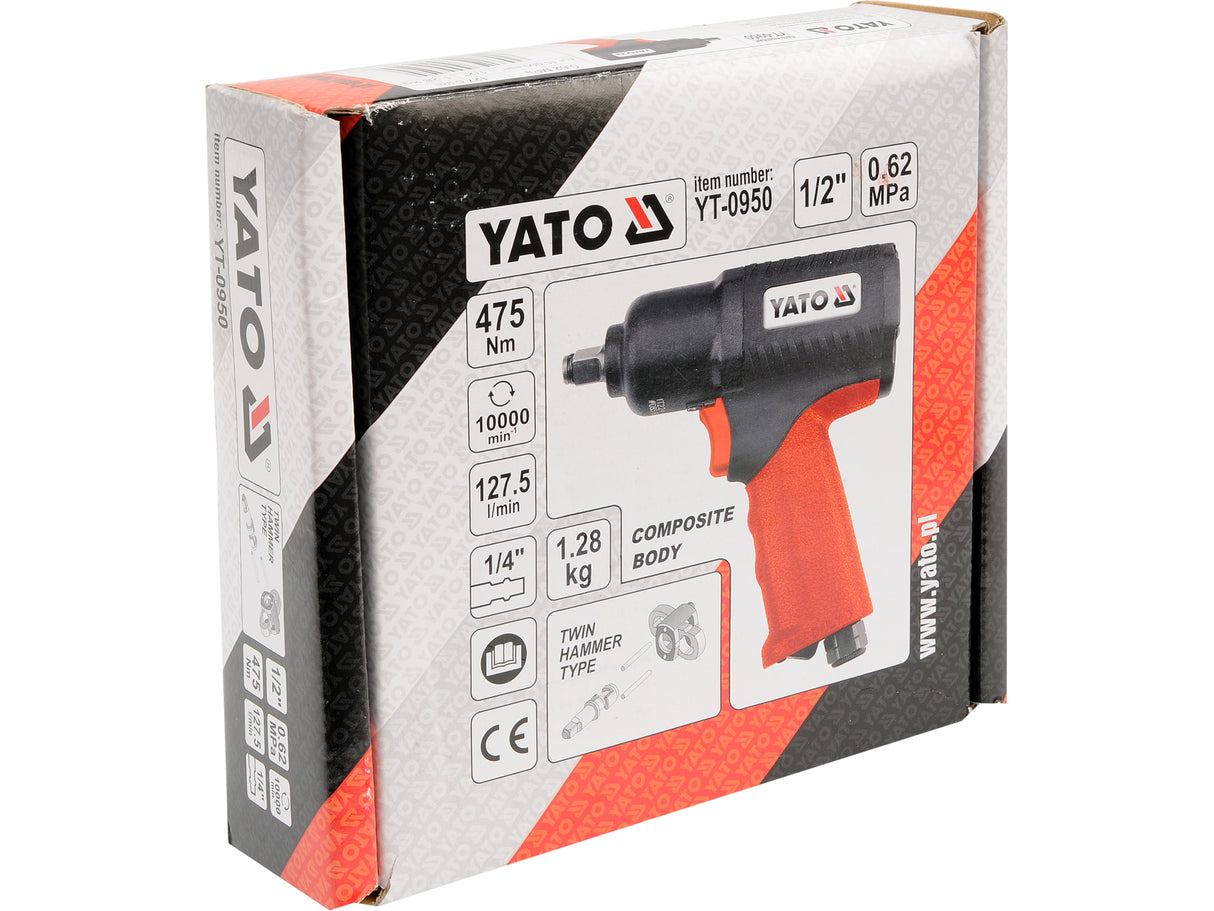 PISTOL PNEUMATIC 1/2 YATO YT-0950 475NM