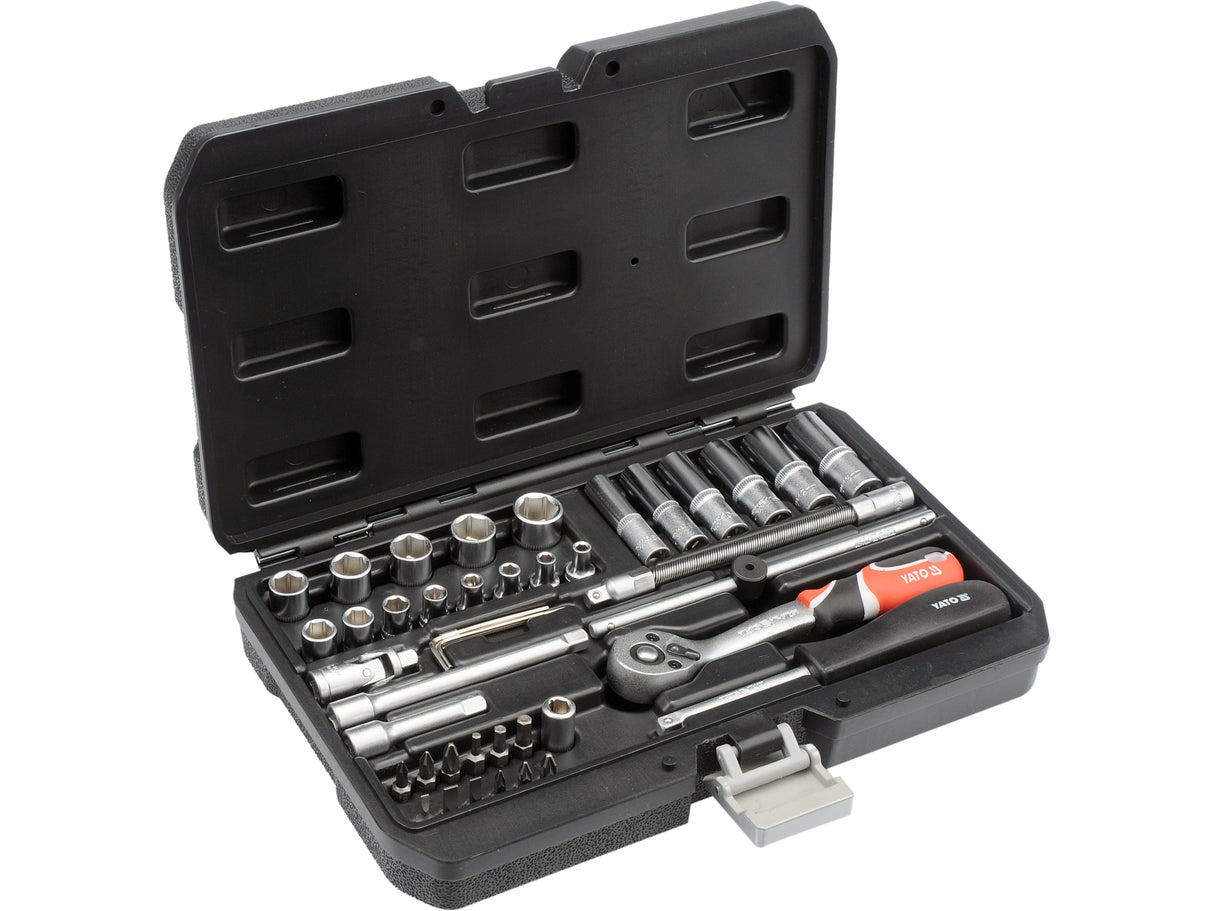 TRUSA TUB.+ANTRENOR 42BUC YATO YT-14481 1/4CR-V