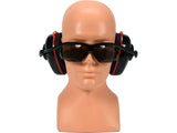 CASTI ANTIFONICE, CU YATO YT-74635 OCHELARI PROTECTIE INTEGRATI, LENTILA GRI
