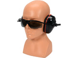 CASTI ANTIFONICE, CU YATO YT-74635 OCHELARI PROTECTIE INTEGRATI, LENTILA GRI
