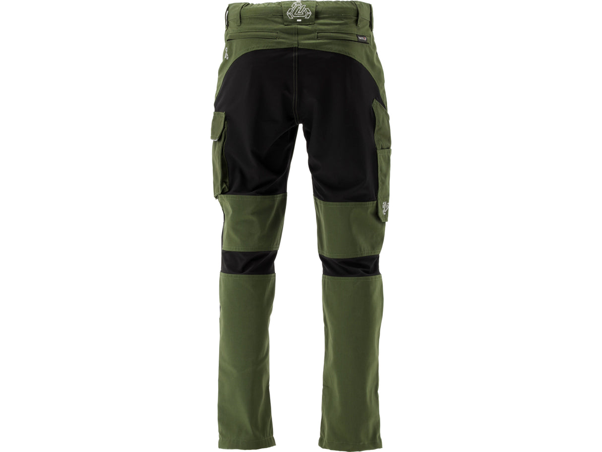 PANTALON DE LUCRU YATO YT-79120 STRETCH. VERDE S