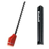 Accesoriu original pentru tuns gard viu potrivit pentru masina de tuns pe acumulator GE - LC 18 Li T, lungime de taiere de 40 cm, distanta intre dinti de 16 mm Einhell - scule electrice si unelte profesionale - BricoMart