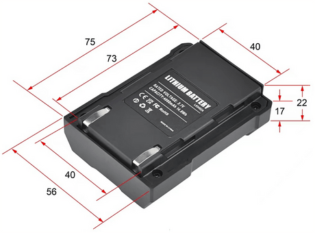 Acumulator pentru YT-30419 YATO YT-30420, 4000 mAh - imagine 2