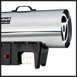 Aeroterma de aer cald pe acumulator Einhell GE - HG 18/370 Niro Li - Solo PXC (Li - ion, 37 kW, carcasa din tabla de otel inoxidabil, aprindere piezo, electrovalva, fara acumulator sau incarcator Einhell - scule electrice si unelte profesionale - BricoMart