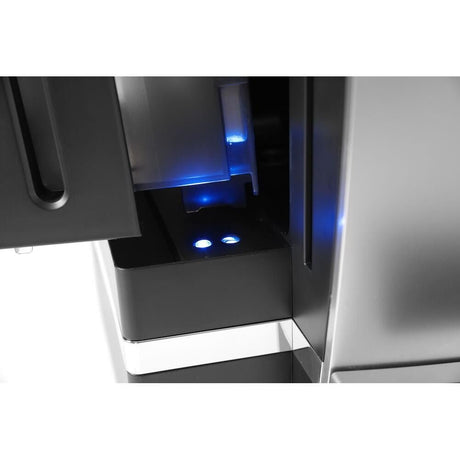 Aparat de cafea automat cu ecran tactil, HENDI, argintiu, 230V/2700W, 390x511x(H)582mm
