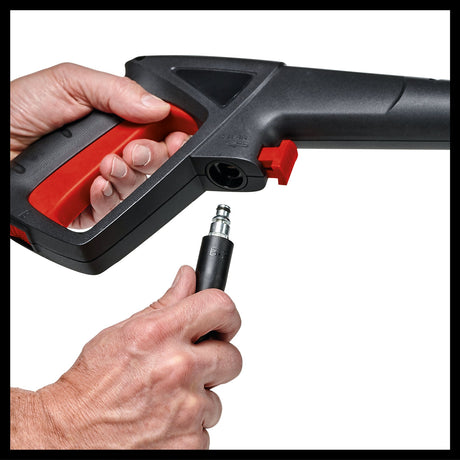 Aparat de curatat/spalat cu inalta presiune Einhell TC - HP 130 (1.500 W, max. 130 bar, sistem modular de cuplare rapida, incl. furtun de inalta presiune, pistol, lance, diverse duze, perii, recipiente de pulverizare Einhell - scule electrice si unelte profesionale - BricoMart